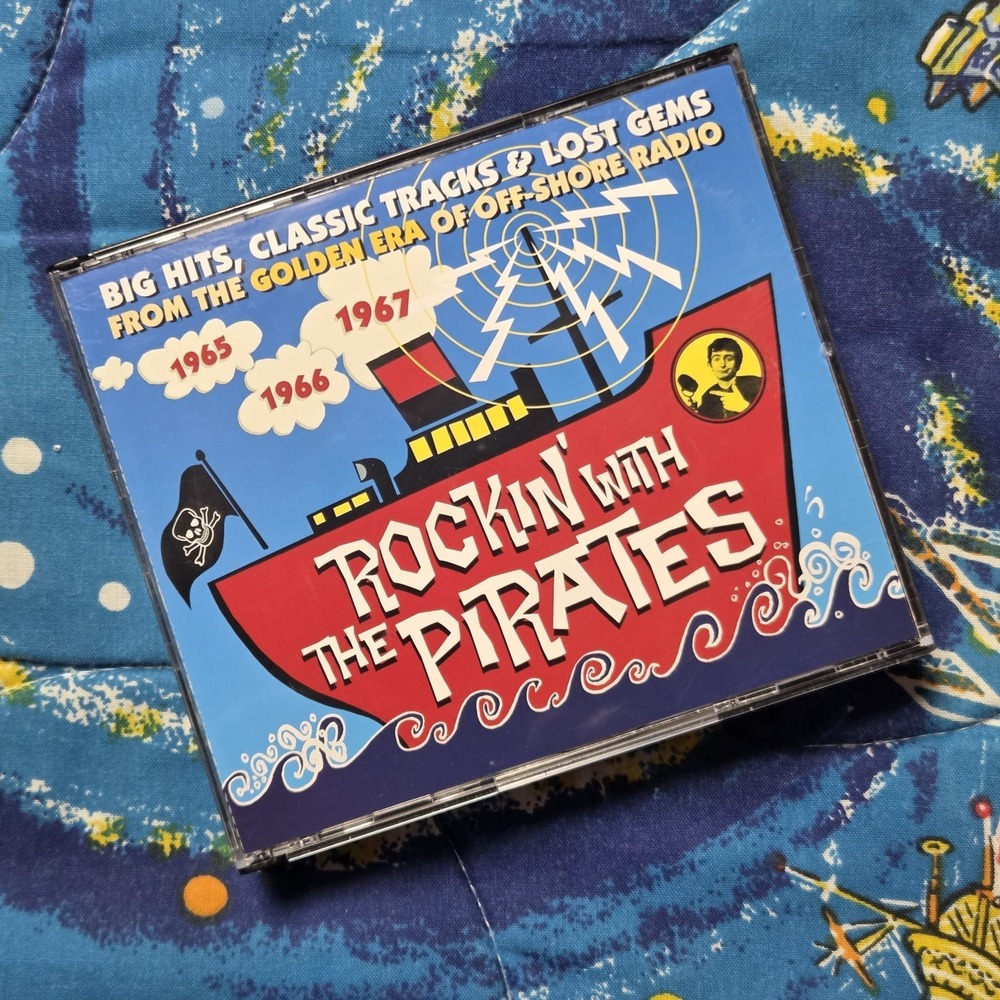 Rockin' with The Pirates 3 CD Set Classic Off-Shore Radio Hits 1960s Compilation